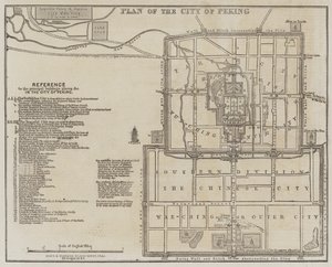Piano della città di Pechino da John Dower